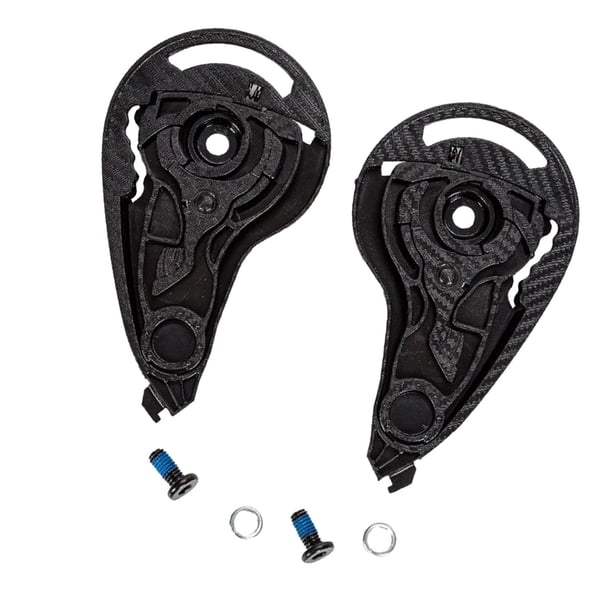 2x Piezas De Montaje De La Base Del Casco De La Base Del Protector Del Casco Para Axxis Gecko Sv