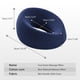thumbnail image 2 of Almohada facial para masaje, reposacabezas xiaomubiao Multisleep, azul marino, 2 of 7
