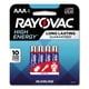 thumbnail image 1 of Batería Rayovac High Energy Premium Alcalina AAA, paquete de 4, 1 of 1