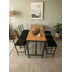 thumbnail image 3 of Juego de Comedor Bar Style – 3 Sillas Altas + 3 Pisos tipo taburete., 3 of 3