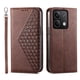thumbnail image 1 of Funda Flip FOXDOCK para Xiaomi Redmi Note 13 5G , Estilo Billetera con Diseño Rombo, Correa de Mano y Soporte, Uso Diario, 1 of 6