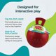 thumbnail image 3 of Juguete para perro Jolly Pets 15 cm rojo Tug‑n‑Toss, 3 of 6