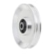 thumbnail image 1 of Rodamiento Polea Rueda Accesorio de Gimnasio Universal Resistente Al Desgaste Fácil de Instalar 10 Mm de Diámetro Interior para Ejercicio Accesorio de 110mm Plata, 1 of 5