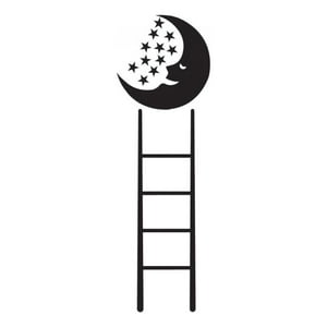Rienda Libre Graphics - Decomural Moon Stars Set Ws-44262