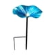 thumbnail image 4 of Ba?os Para Pájaros Para Exteriores, De Metal, Para Jardín, Patio, Para Amantes De Las Aves, Color Azul, 4 of 5