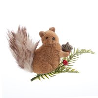 Magideal - Estatua De Ardilla, Adorno, Regalo, Colección, Artesanía, Decoración Para Árbol De Navidad, Escultura De Animal, Dormitorio, Festival, Oficina, Fiesta Estilo A