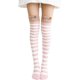 thumbnail image 1 of Calcetines hasta la rodilla esponjosos | Carteon Animal Coal Fleece Rayas Extra Largo Caliente Grueso Tall Largo Boot Stockings,Leg Calienteer Socks para mujeres fo Invierno Christmas Partey, 1 of 7