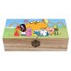 thumbnail image 1 of Hora de Aventura Caja Organizadora de Madera Rústica - Caja Decorativa Multifuncional para Escritorio, Hogar, Oficina, Joyas y Manualidades, 1 of 6