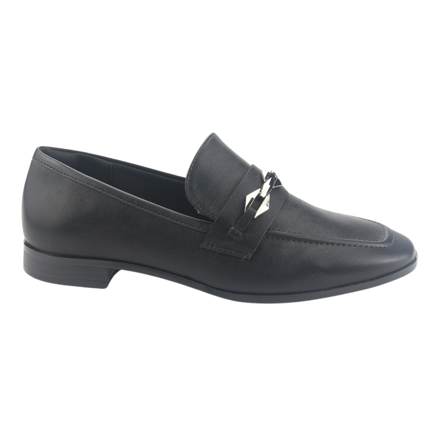 Zapato Via Marte Mujer 075-007-01 Negro Casual