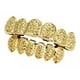 thumbnail image 3 of 18K Hip Hop Dientes Grill Top & Bottom Grill Set Grill Boca Dientes Dorado, 3 of 3