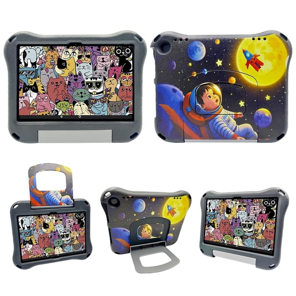 Funda Riaour de 25 cm para Tablet Infantil a Prueba de Golpes con Asa