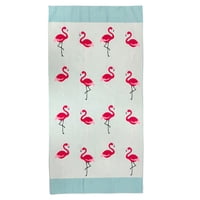 Zahr - Toalla Playa Estampada Flamencos