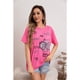 thumbnail image 3 of Polera Mujer Algodon Manga Corta Oversize Gatito 2007, 3 of 3