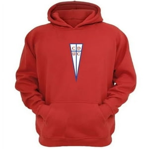 Genérico - Polerón Canguro U Católica Rojo Talla M Unisex