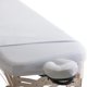 thumbnail image 1 of Set de sábanas EarthLite, mesa de masaje completa de microfibra blanca, 1 of 6