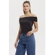 thumbnail image 2 of Polera Mujer Bardot Basta Redondeada Negro, 2 of 4