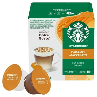 Cápsulas De Café Dolce Gusto Sabor Caramel Macchiato 12 Un Starbucks Dolce Gusto