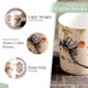 thumbnail image 5 of Taza de café Maison d'Hermine 355 ml (paquete de 2), 5 of 9