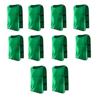 Linea Sport - Pack X10 Chaleco Deportivo Peto Multiuso Para Adultos Futbol