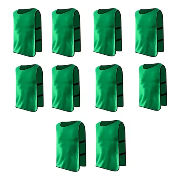 Pack X10 Chaleco Deportivo Peto Multiuso Para Adultos Futbol