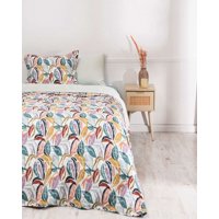 Mashini - Quilt 1,5 Plaza Más Sabanas Mas 1 De Almohada De Regalo