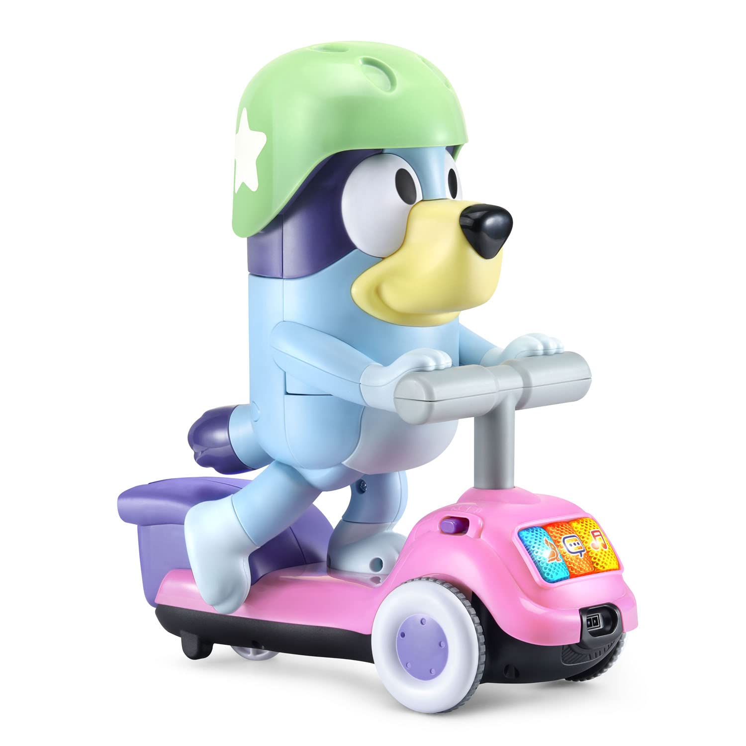 Scooter Vtech Bluey Scooter Time Bluey Para Niños De 3 A 6 Años