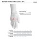thumbnail image 2 of Guantes Alpinestars Full Bore de gamuza sintética en blanco y negro, 2 of 2