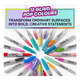 thumbnail image 3 of Set 12 Marcadores Permanete Sharpie Glam Pop 12 Col P Fina, 3 of 4