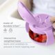 thumbnail image 3 of Contenedor de Snacks Ubbi Tweat Morado Smoothie, 3 of 7