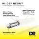 thumbnail image 4 of Juego de 5 cuerdas para bajo DR NWB5-40 Neon White, 4 of 8