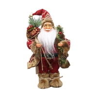 Magideal - Figura De Papá Noel, Muñeco Navideño, Decoración Navideña, Figura Clásica De Papá Noel De Pie Para Navidad, Oficina, Tienda, Mesa, Escritorio, Hogar B