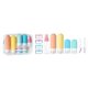 thumbnail image 2 of Set de botellas de viaje DEPOZA Depoza, 16 unidades, silicona, color blanco, 2 of 9