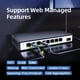 thumbnail image 4 of Conmutador Ethernet XikeStor de 8 puertos y 2,5 G gestionado por web con SFP+ de 10 G, 4 of 8