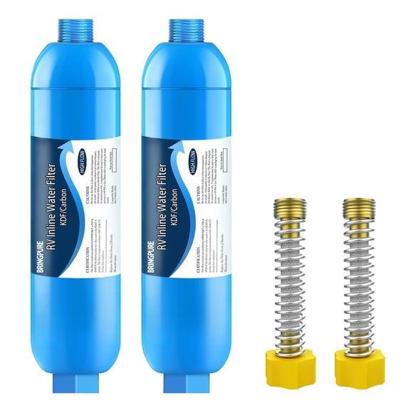 Filtro de Agua Bringpure Inline para RV (Pack de 2) Certificado NSF