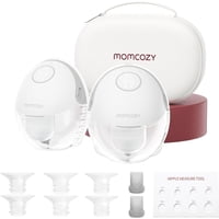 Momcozy Extractor De Leche Eléctrico Manos Libres Estilo Mobile Style | M6, Paquete De 2 Gris