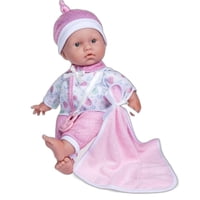 Baby Doll Jc Toys La Baby, Caucásica, 28 Cm, Suave, Lavable En El Cuerpo