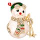 thumbnail image 4 of Mu?eco De Nieve Broche Pin Navidad A?o Nuevo Mu?eco De Nieve Abrigo Vestido Decoración Pin, 4 of 5