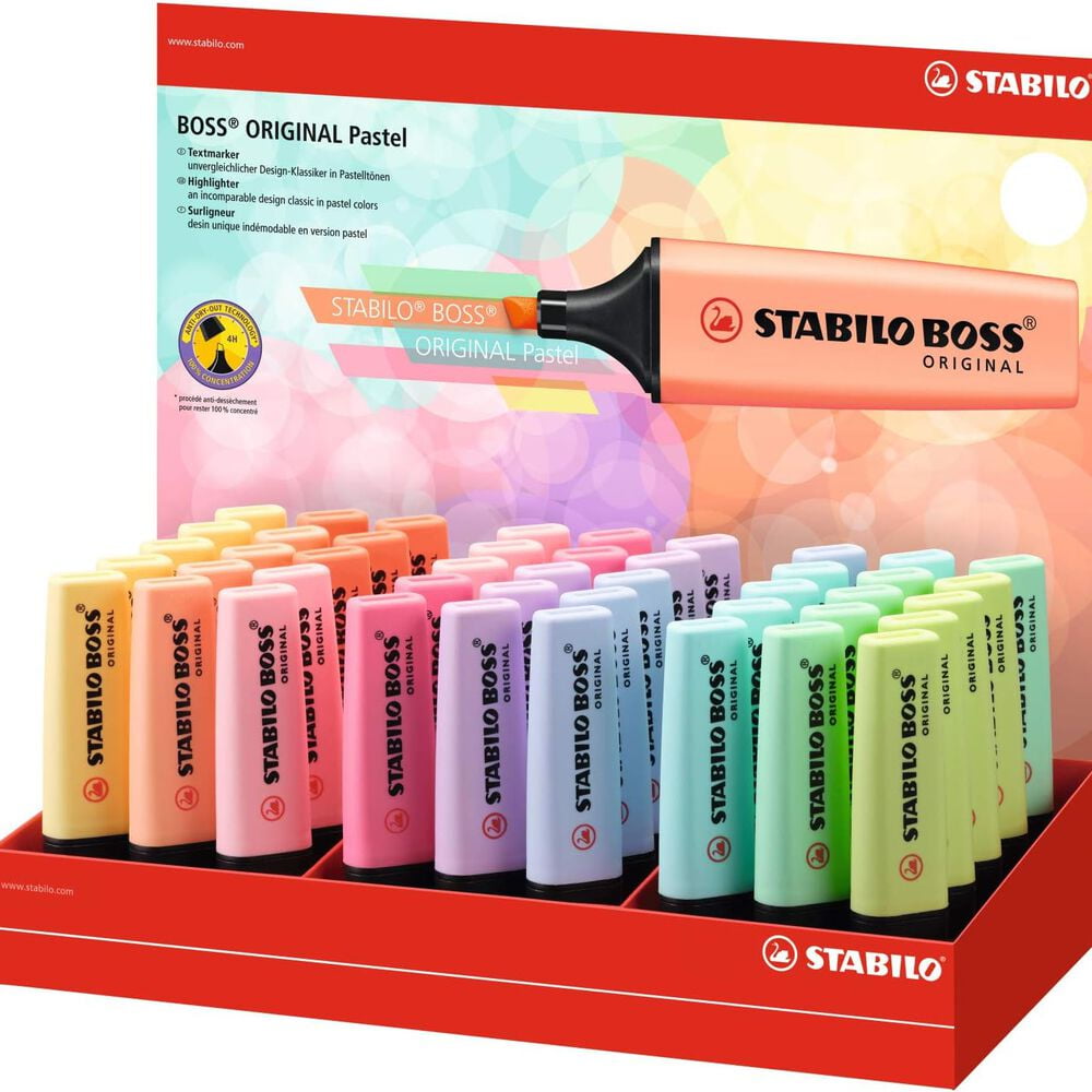 Set 45 Destacadores Stabilo Boss Todos Colores
