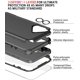 thumbnail image 5 of Funda de teléfono Diverbox para iPhone 16, a prueba de golpes, a prueba de caídas, 5 of 7