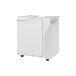 Fmfurniture - Mueble Para Lavamanos 1 Puerta Blanco