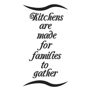 Rienda Libre Graphics - Decomural Kitchens Are Made Family Ws-40871