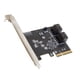 thumbnail image 1 of Tarjeta de expansión RAID IO CREST de 4 puertos SATA III a PCI-e x2, 1 of 5