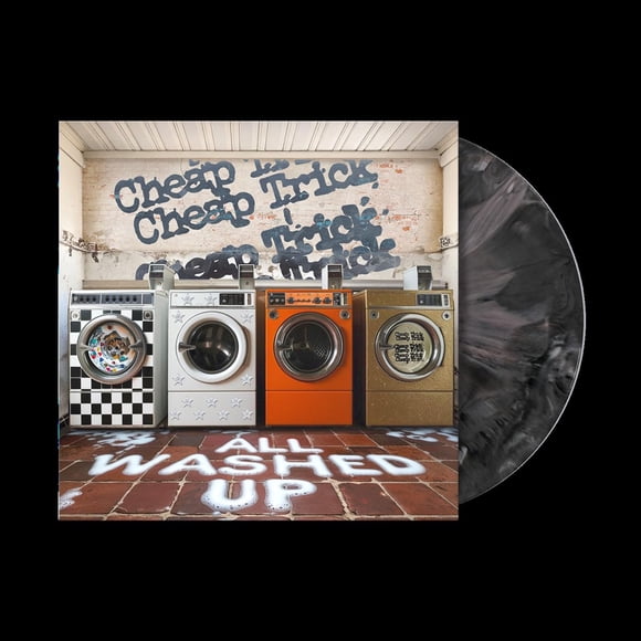 Disco de vinilo Cheap Trick All Washed Up [Graphite Marble LP]