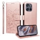 thumbnail image 5 of Funda Cartera para Motorola Edge 50 Neo 5G Perro Cachorro Grabado con Tarjetas Soporte Correa Rosa, 5 of 6