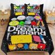 thumbnail image 1 of x532 Battle for Dream Island BFDI Bed Duvet Cover Microfiber Bedding Sets 3D Printed Lightweight 3 Piece Comforter Sets, 1 Duvet Cover And 2 Pillow Shams for Kids Boys Girls 90"x90" jn532, 1 of 5