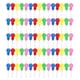 thumbnail image 4 of 100 Uds. Enhebradores De Agujas De Colores, Lazo De Alambre Para Coser A Mano, Artesanía De Punto, 4 of 5