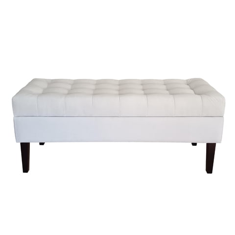 Tapiceria Moderna - Banqueta Baul Portofino Color Crudo