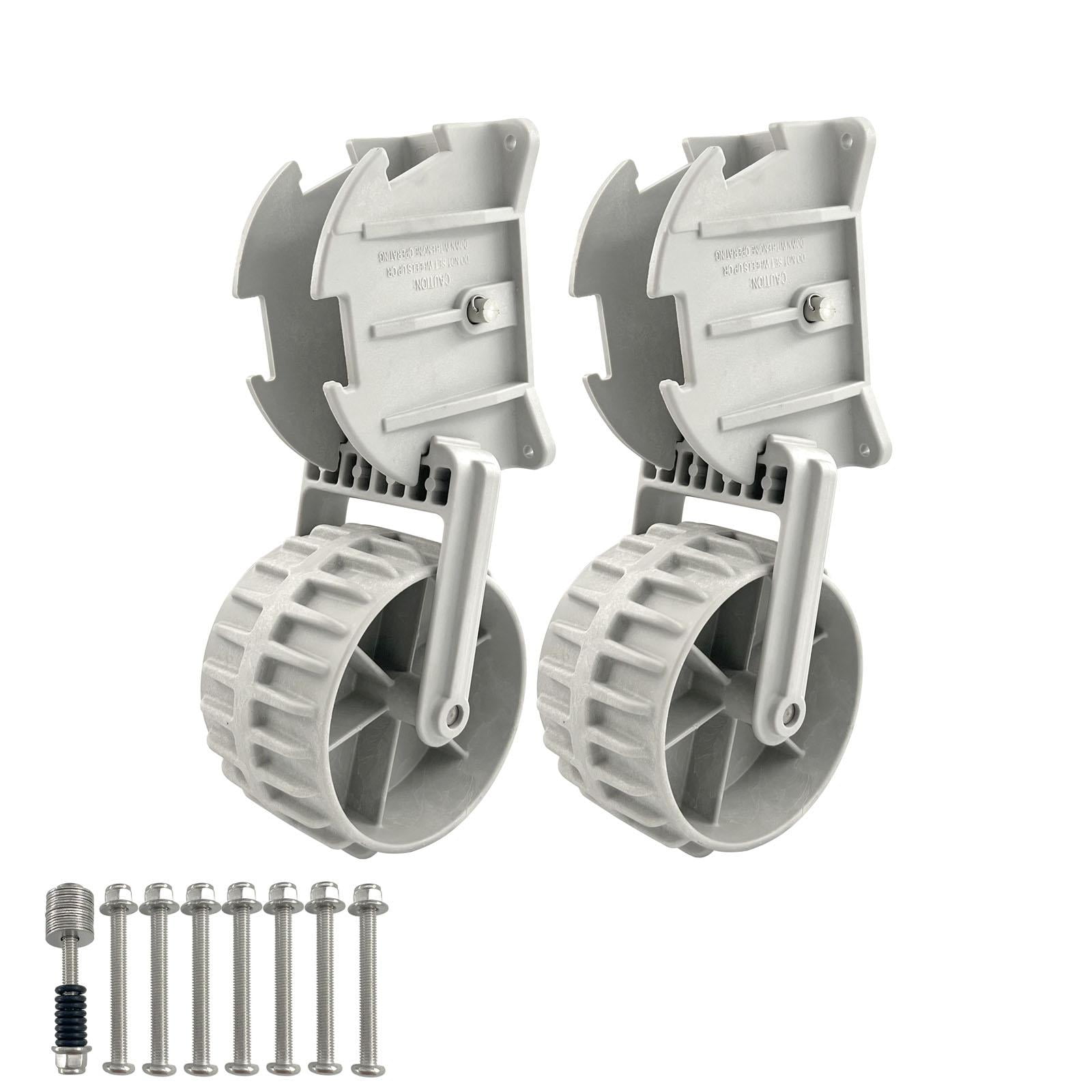 Magideal - 2 Uds Rueda De Bote Inflable Rueda De Lanzamiento De Barco Portátil Fácil De Usar Rodante De Barco Resistente Para Kayaks Barcos De Pesca