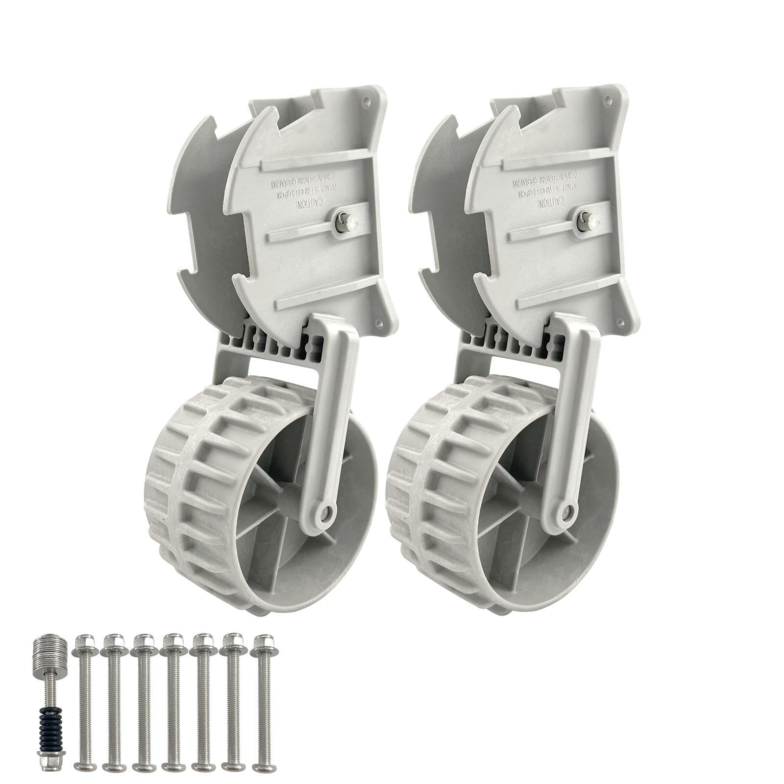 Magideal - 2 Uds Rueda De Bote Inflable Rueda De Lanzamiento De Barco Portátil Fácil De Usar Rodante De Barco Resistente Para Kayaks Barcos De Pesca