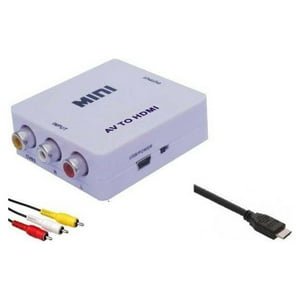 Introtech - Convertidor Hdmi A Av Rca S-Video